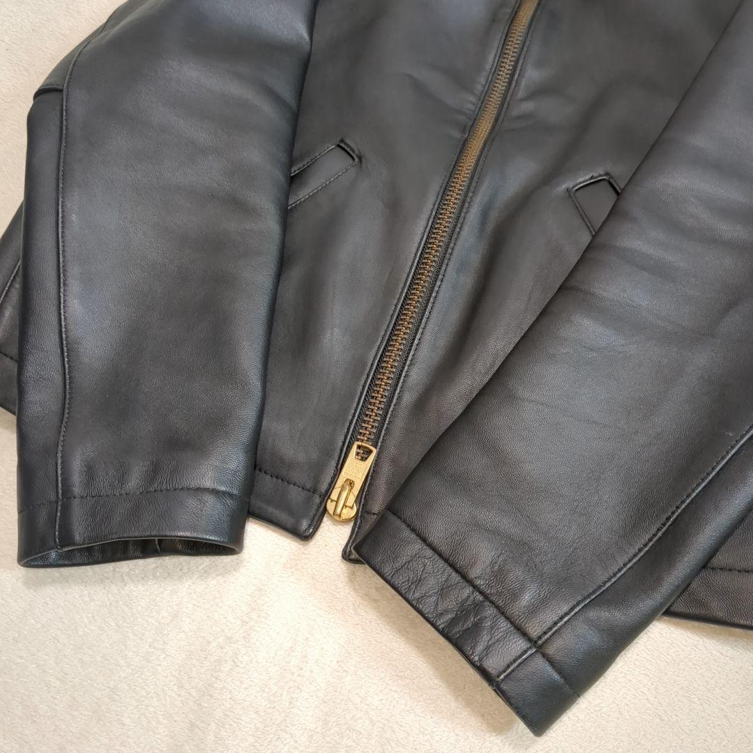 SCHOTT スポーツレザージャケット 羊革 Sサイズ 【ショット トラッカージャケット】