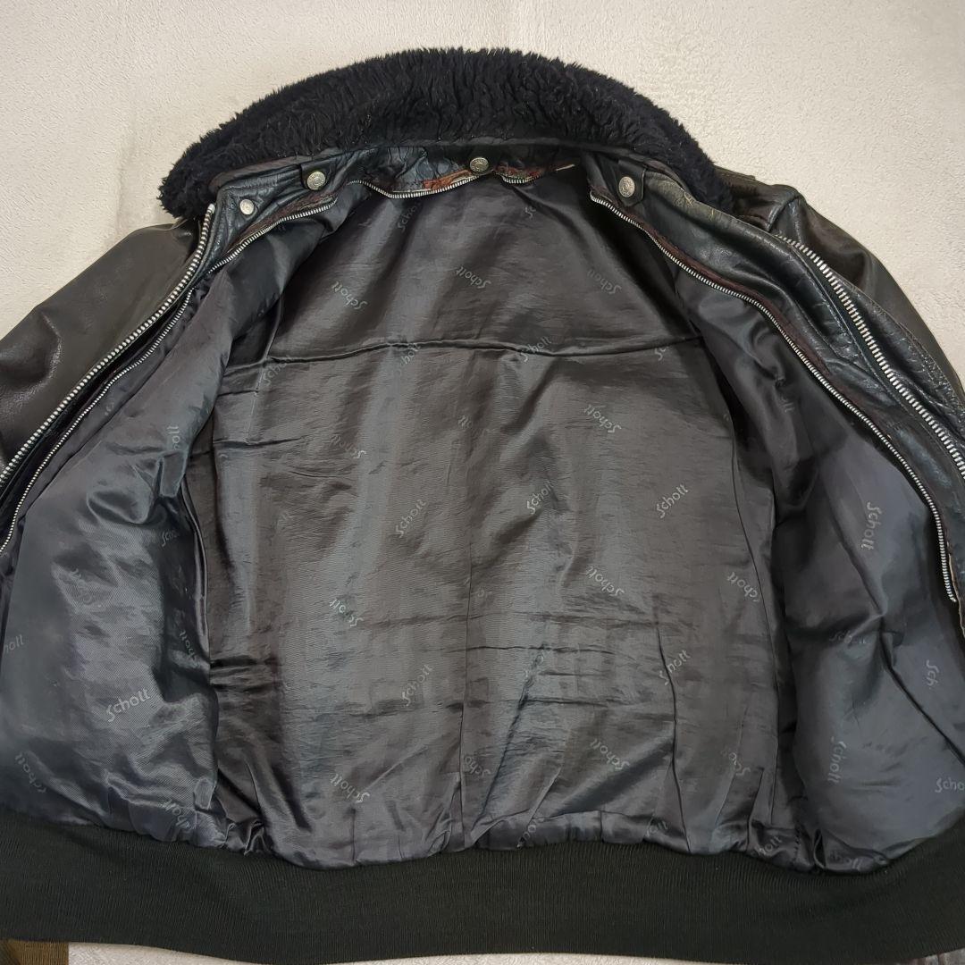 SCHOTT G-1 フライトジャケット 184SM 40サイズ 山羊革 【ショット レザージャケット】