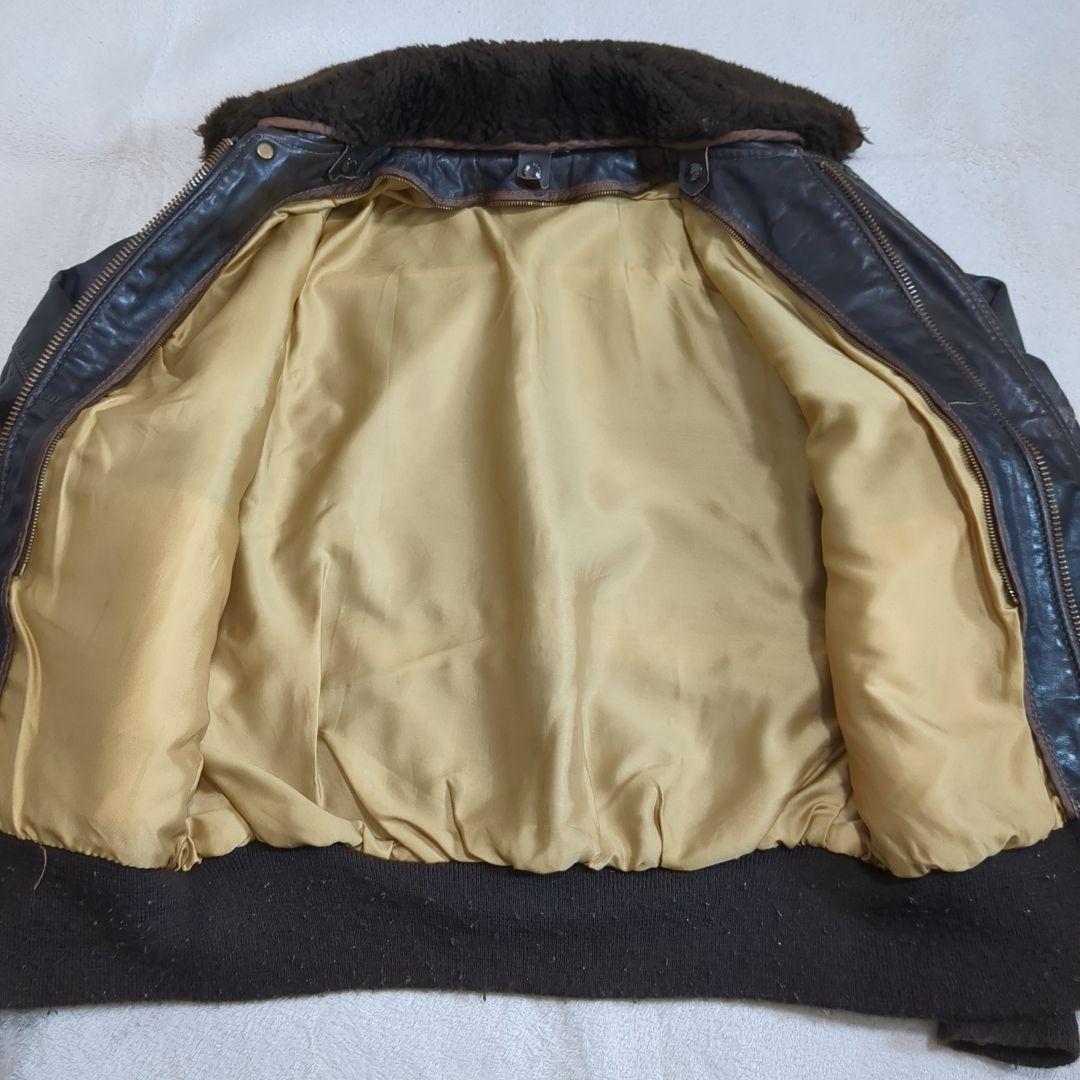 SCHOTT G-1 フライトジャケット 40サイズ 山羊革 【ショット レザージャケット】