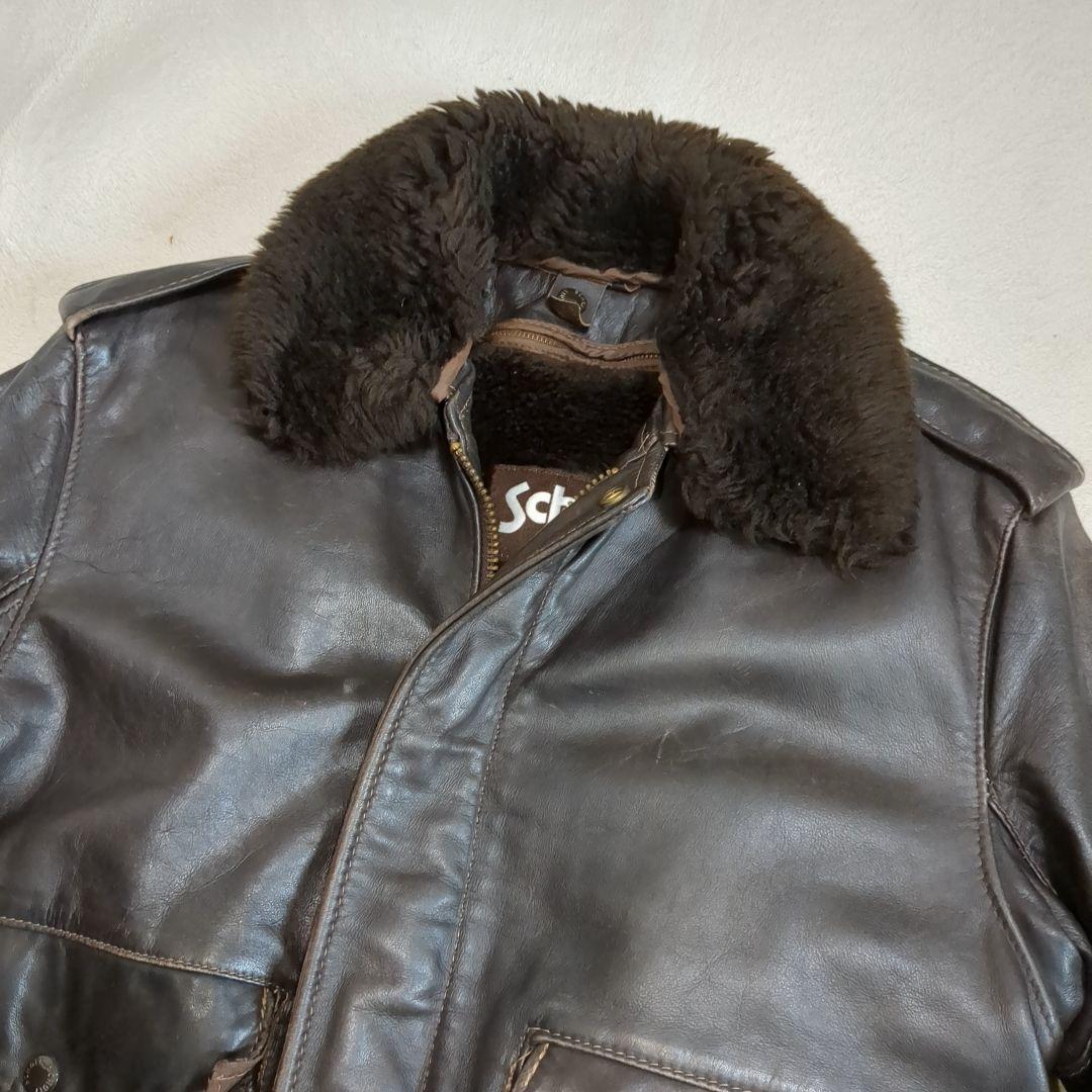 SCHOTT G-1 フライトジャケット 40サイズ 山羊革 【ショット レザージャケット】