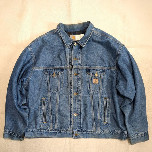 Carhartt ワークジャケット デニム 3XLサイズ 【カーハート トラッカージャケット】