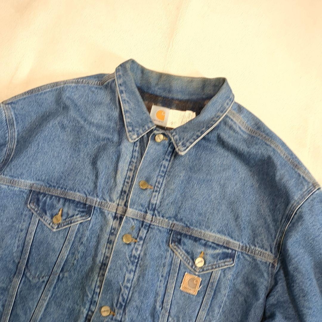 Carhartt ワークジャケット デニム 3XLサイズ 【カーハート トラッカージャケット】