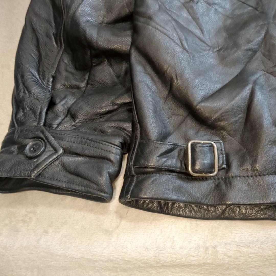 OLD GAP レザートラックジャケット 牛革 XXLサイズ 【ギャップ レザージャケット】